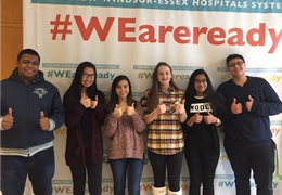 Vincent Massey student visit