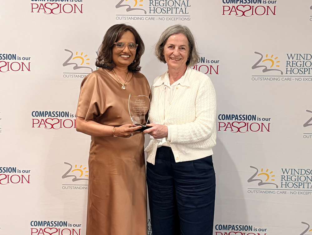 Winner: Dr. Padmaja Naidu
