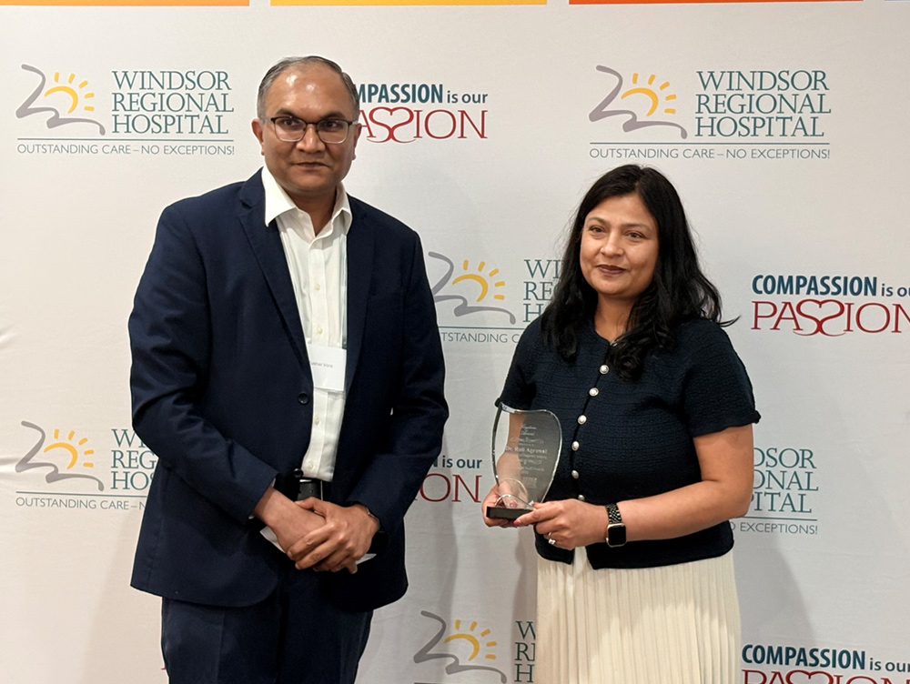 Winner: Dr. Roli Agrawal